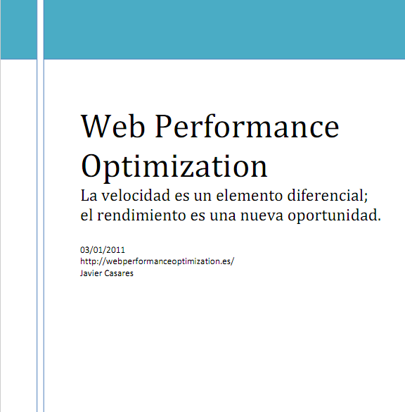 Portada libro Web Performance Optimization